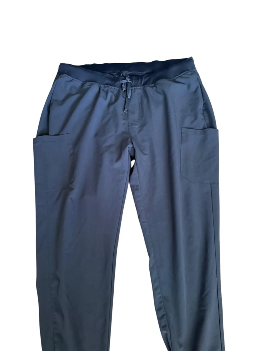 Mandala Men's Navy Cargo Jogger Pants with Drawstring Waist